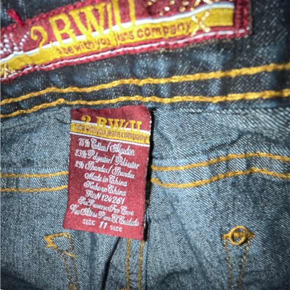 2BWU women’s jeans size 11 - Picture 4 of 4